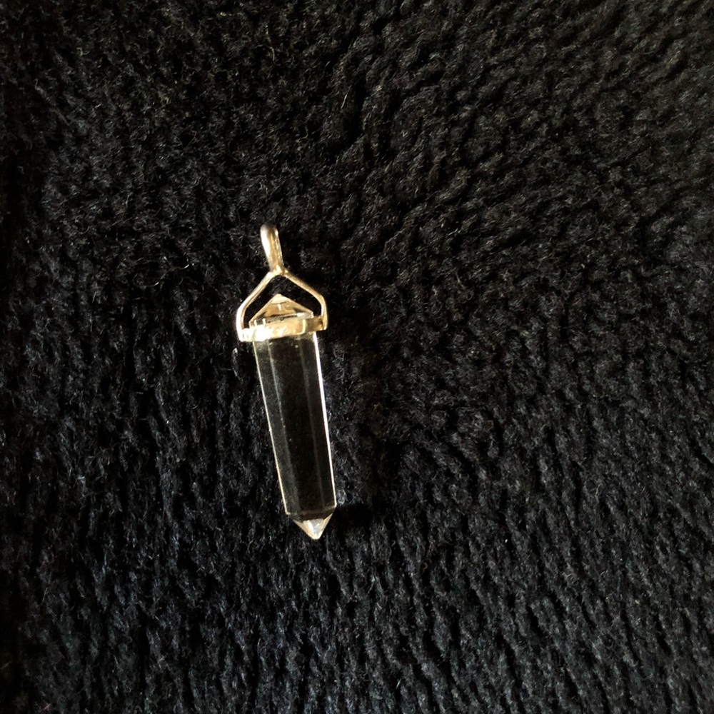 Crystal Point 925 Sterling Silver